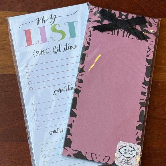 Magnetic Notepads - NWT - Picture 1 of 6